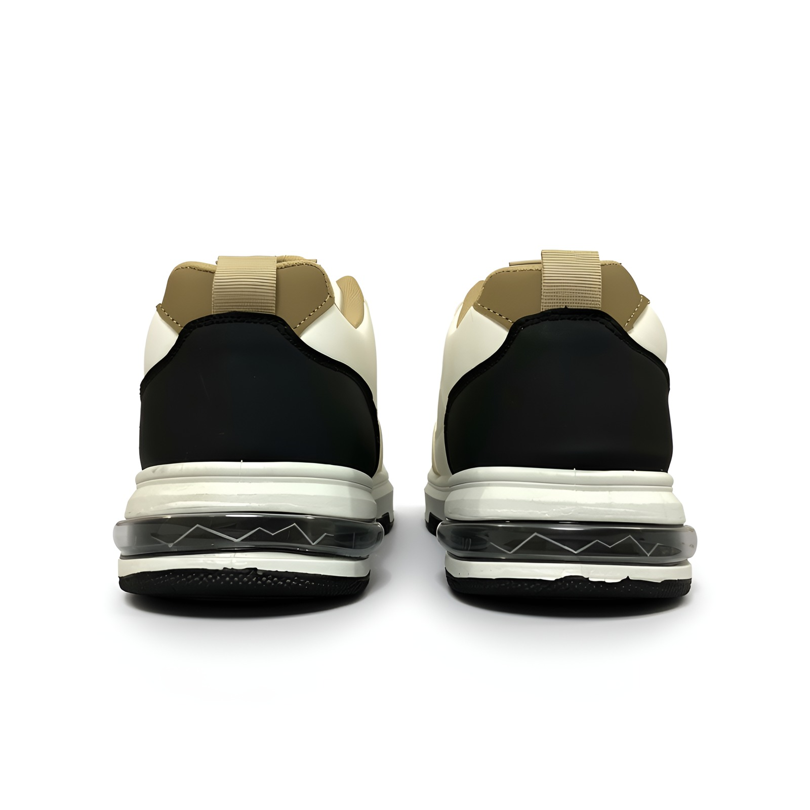 Walk 1987 Men’s Casual Sneakers – Cream & Brown