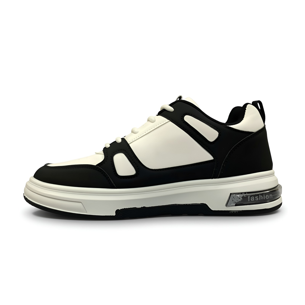 Walk ZORO Men’s Casual Sneakers – Black & White