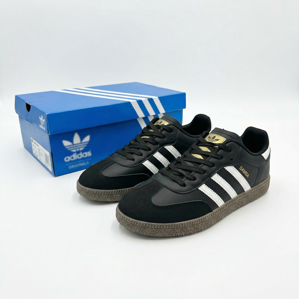 Samba (Classic) – Black White Gum